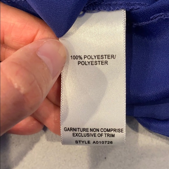 Jacob drape neck blouse in xs - Picture 7 of 10